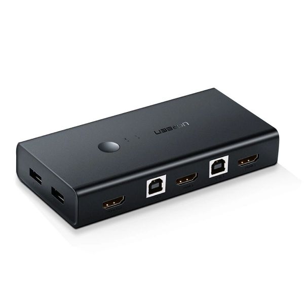 Imagen de Switch Ugreen 2 In 1 4k/60hz Ultra Hd Hdmi + Usb