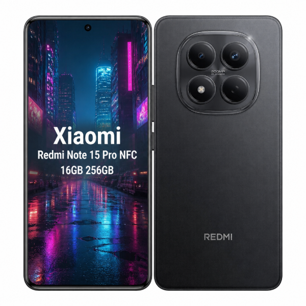 Imagen de Xiaomi Redmi Note 15 Pro NFC 16GB 256GB Cargador y Funda
