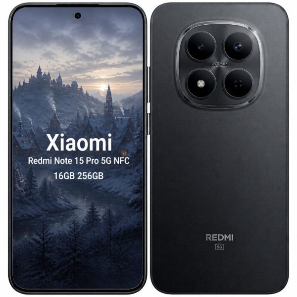 Imagen de Xiaomi Redmi Note 15 Pro 5G 16GB 256GB Cargador y Funda