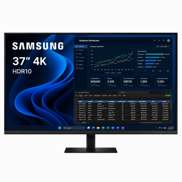 Imagen de Monitor Samsung 37" 4K HDR10