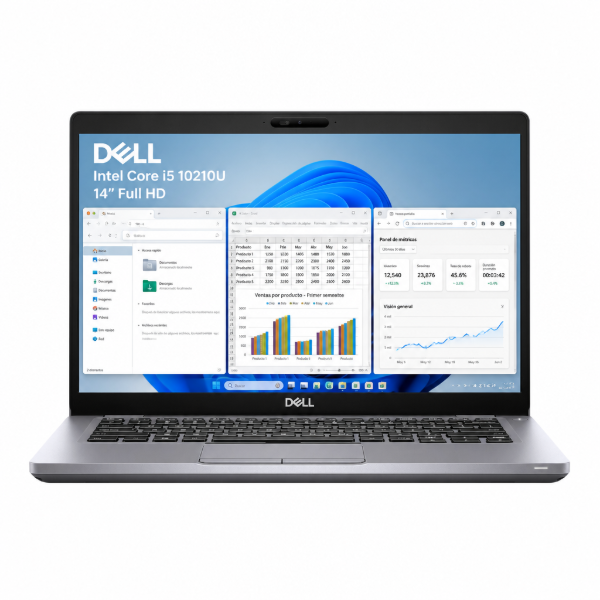 Imagen de Notebook Dell Latitude 5410 Core i5 8GB 256GB Ref AA