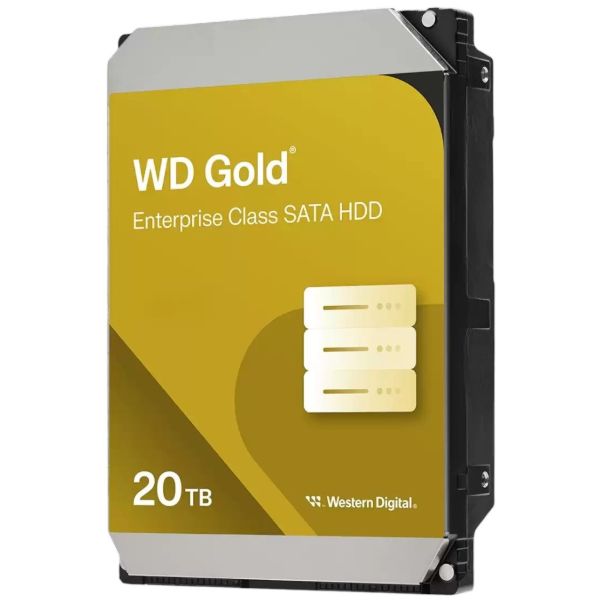Imagen de Disco Duro Western Digital 20TB Gold Empresarial SATA