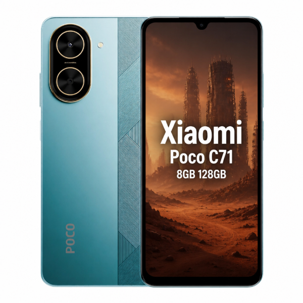 Imagen de Xiaomi Poco C71 8GB 128GB 120Hz Cargador Funda