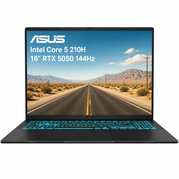Imagen de Notebook Gamer Asus V16 Intel Core 5 16GB 512GB RTX 5050