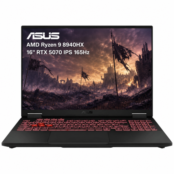 Imagen de Notebook Gamer Asus TUF A16 AMD Ryzen 9 32GB 1TB RTX 5070
