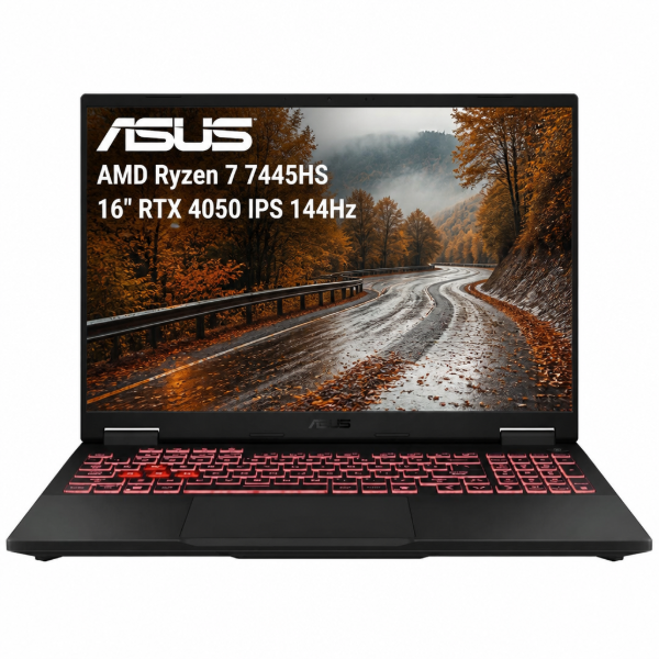 Imagen de Notebook Gamer Asus TUF A16 AMD Ryzen 7 16GB 1TB RTX 4050
