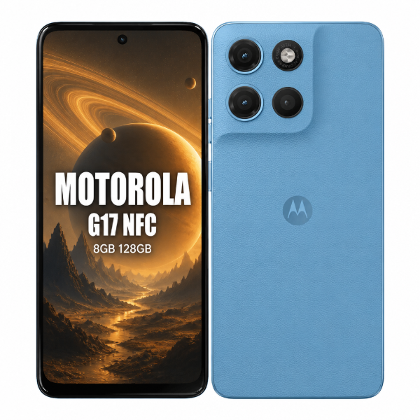 Imagen de Motorola G17 NFC 8GB 128GB Cargador Funda