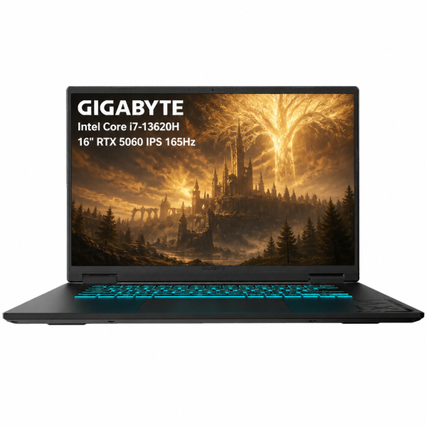 Imagen de Notebook Gamer Gigabyte A16 Intel Core i7 16GB 1TB RTX 5060