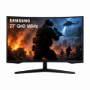 Imagen de Monitor Samsung 27" 2K 165Hz CURVO 1ms HDR