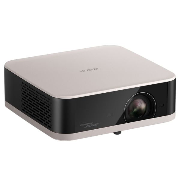 Imagen de Proyector Epson Full HD Google TV Sound by Bose Beige Rosado