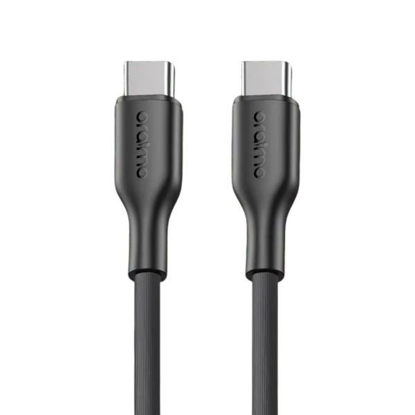 Imagen de Cable Oraimo Tipo-c To Tipo-c 60w 1,5m Black