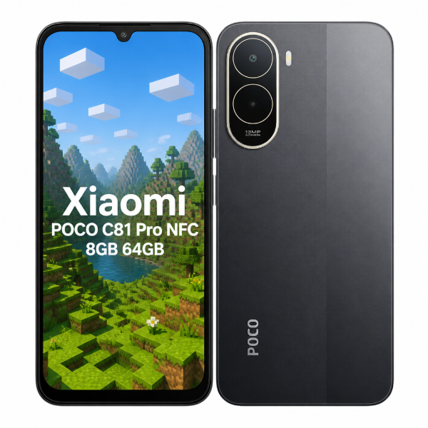 Imagen de Xiaomi Poco C81 Pro NFC 8GB 64GB 120Hz Cargador Funda