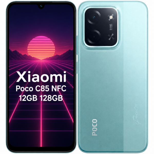 Imagen de Xiaomi Poco C85 NFC 12GB 128GB Cargador y Funda