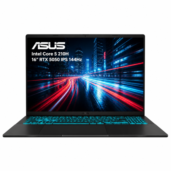 Imagen de Notebook Gamer Asus V16 Intel Core 5 512GB 16GB RTX 5050