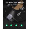Imagen de Adaptador Ugreen Tipo-c A 3,5mm/tipo-c Hembra Gray