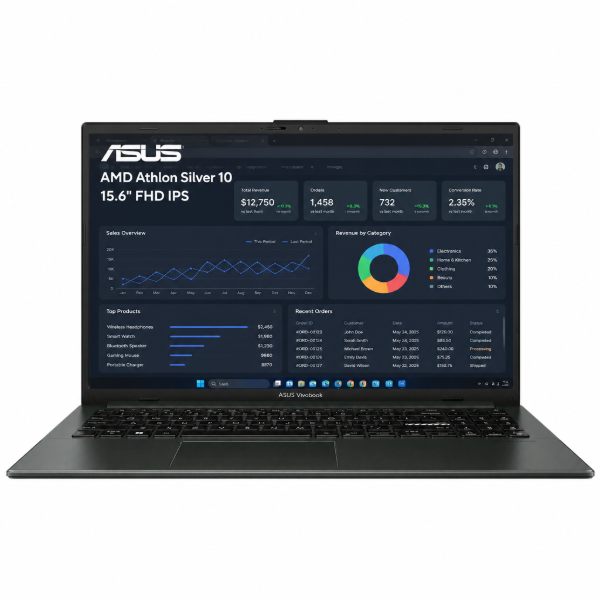 Imagen de Notebook Asus Vivobook Go 15 AMD Athlon Silver 8GB 256GB SSD