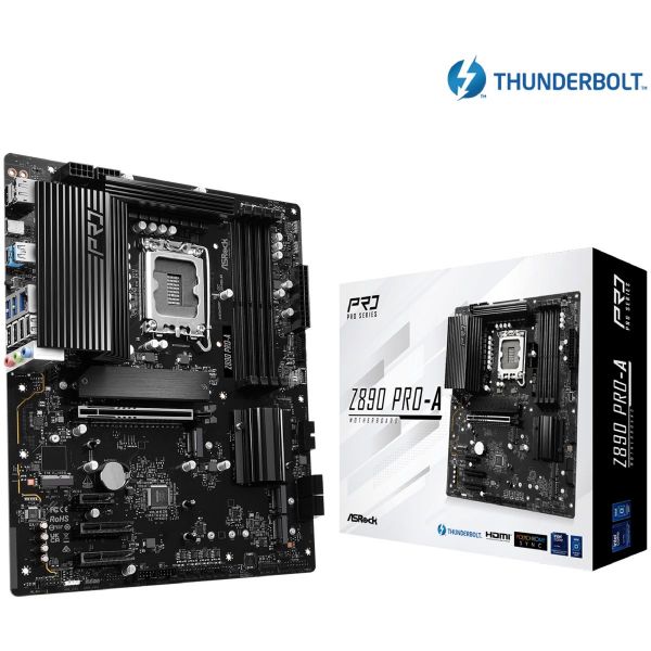 Imagen de Motherboard Asrock Z890 Pro-a S1851