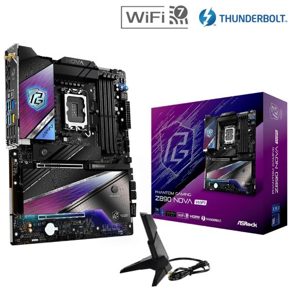 Imagen de Motherboard Asrock Z890 Nova Wifi S1851