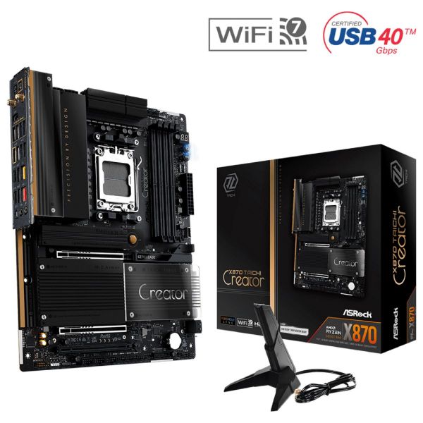 Imagen de Motherboard Asrock X870 Taichi Creator Am5