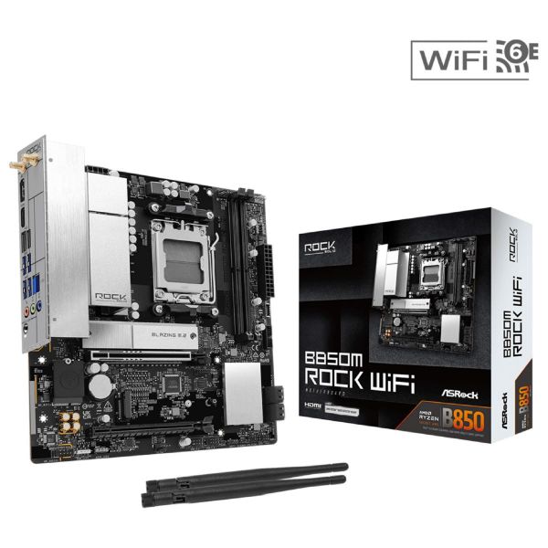 Imagen de Motherboard Asrock B850m Rock Wifi Am5