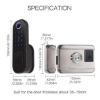 Imagen de Cerradura Smart Sin Pestillo 4 En 1