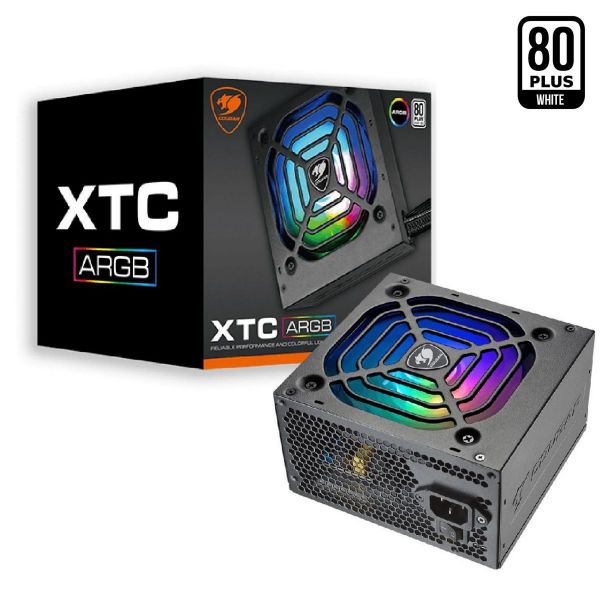 Imagen de Fuente Cougar Xtc550w Argb 80 Plus White