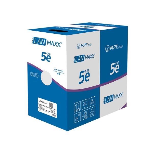 Imagen de Cable Utp Cat5e Int/ext Blanco 305m 100%cobre