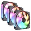 Imagen de Fan Cougar Apolar 120 Black Kit X3 Argb