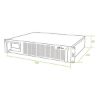 Imagen de Ups Zkteco 1.8kw 48v 220-240v