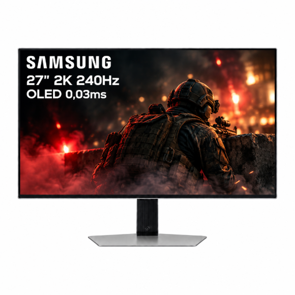 Imagen de Monitor Gamer Samsung 27" 2K OLED 240Hz 0,03ms HDR
