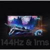 Imagen de Monitor Gamer Samsung 27" IPS 4K 144Hz 1ms Smart