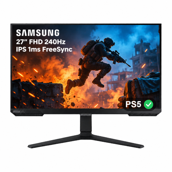 Imagen de Monitor Gamer Samsung 27" Full HD IPS 240Hz 1ms