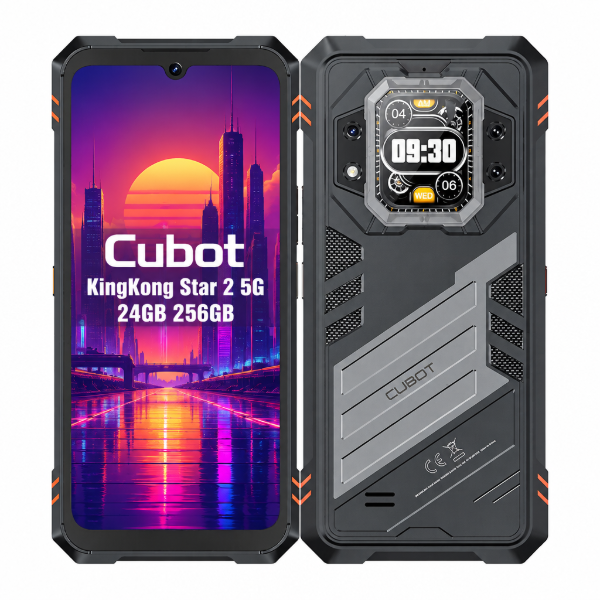Imagen de Cubot KingKong Star 2 5G NFC 24GB 256GB 144Hz Cargador