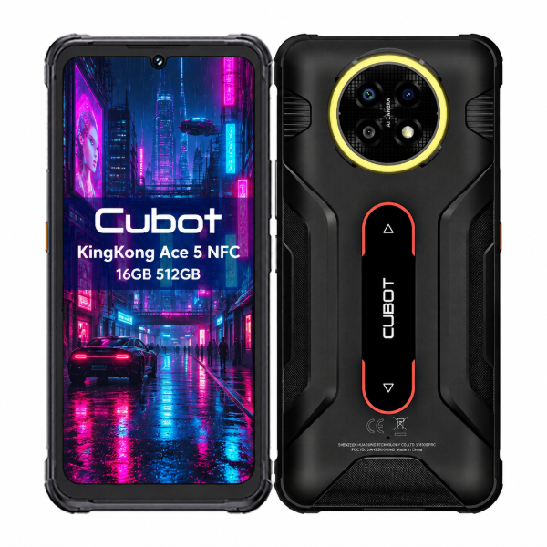 Imagen de Cubot KingKong Ace 5 NFC 16GB 512GB 120Hz Cargador