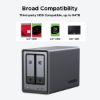 Imagen de Servidor NAS Ugreen DXP2800 Intel N100 2 Bahías 8GB 2.5GbE