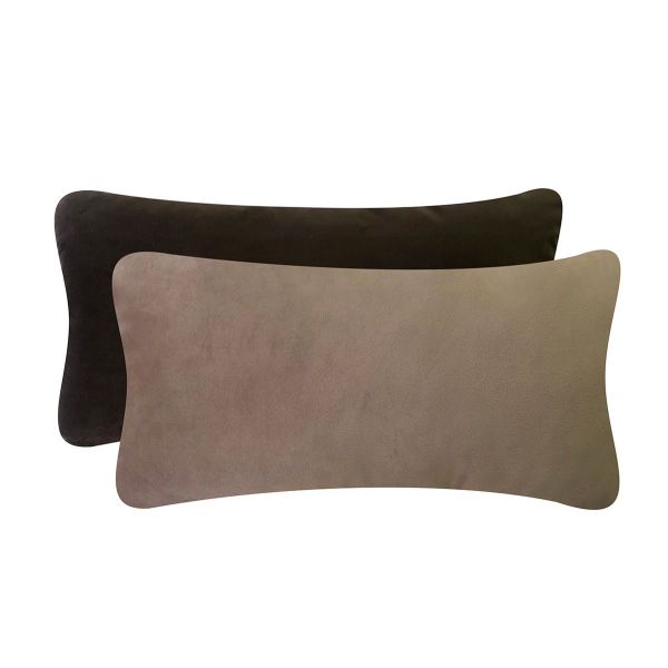 Imagen de Almohadon Joli Combinado 25x50 Camel Marron