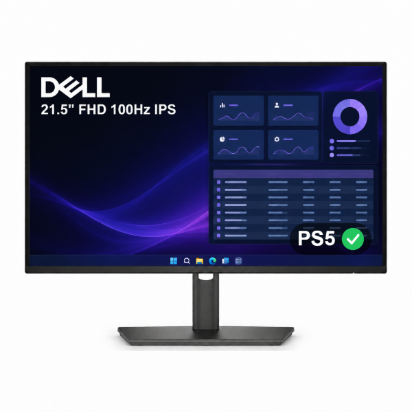 Imagen de Monitor Dell 21.5" IPS Full HD 100Hz Altura Ajustable