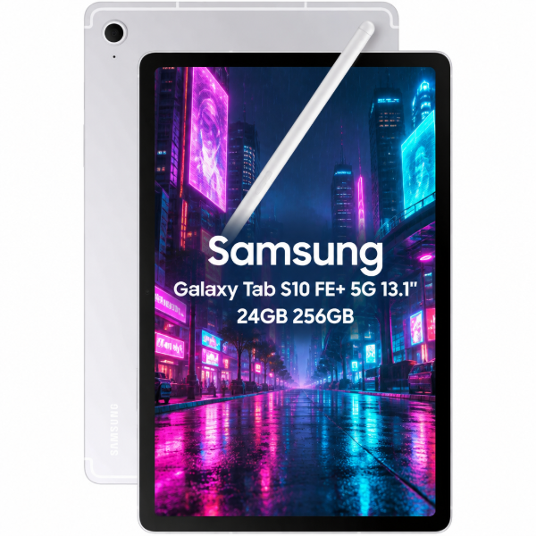 Imagen de Tablet Samsung Galaxy Tab S10 FE+ 5G 13,1" 24GB 256GB S Pen