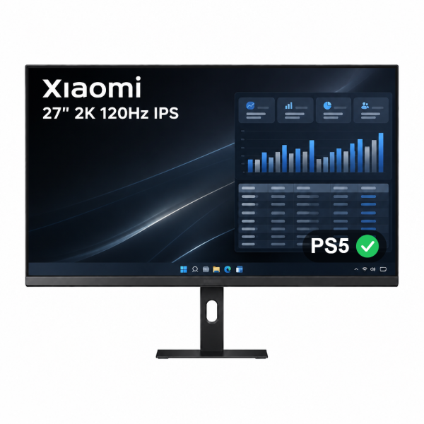 Imagen de Monitor Xiaomi 27" IPS 2K 120Hz