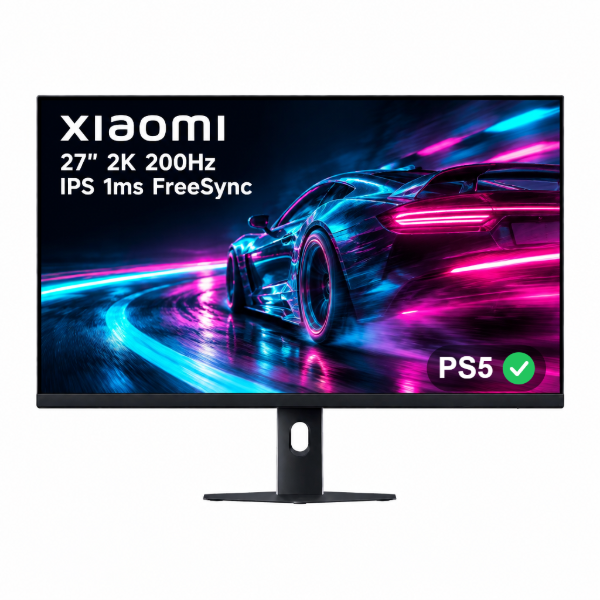 Imagen de Monitor Gamer Xiaomi 27" 2K IPS 200Hz 1ms FreeSync Premium